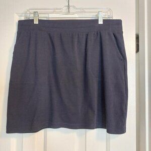 Navy Blue Skort with Front Pockets